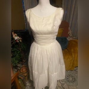 VINTAGE 50'S/60'S WEDDING DRESS HANDMADE